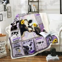 Holstein Cattle Sofa Throw Blanket P568 Geembi™