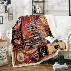 If You Are A Drummer Sofa Throw Blanket P538 Geembi™
