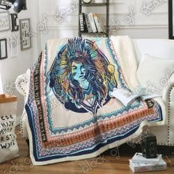 Tribal Woman Sofa Throw Blanket N59 Geembi™