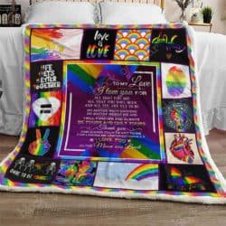 To My Love - LGBT Sofa Throw Blanket Th711 Geembi™