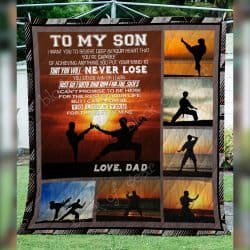 To My Son, Karate Quilt TH760 Geembi™