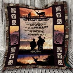 To My Son, Hunting Quilt TH745 Geembi™