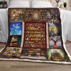Books Are My Life Sofa Throw Blanket TH723 Geembi™