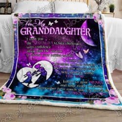 My Granddaughter I Am So Proud Of You Sofa Throw Blanket Geembi™