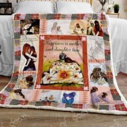 Happiness Is Mother And Daughter Time Sofa Throw Blanket N18 Geembi™