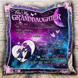 My Granddaughter I Am So Proud Of You Quilt Geembi™