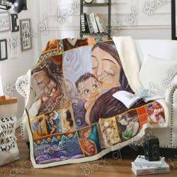 Mom and Son Sofa Throw Blanket N61 Geembi™