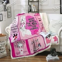 Beauty Begins The Moment You Decide To Be Yourself Sofa Throw Blanket SS284 Geembi™