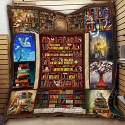 Books Are My Life Quilt TH723 Geembi™