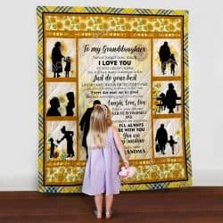 To My Granddaughter Quilt Geembi™