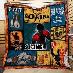 Boxing.It's Cheaper Than Therapy Quilt TT86 Geembi™