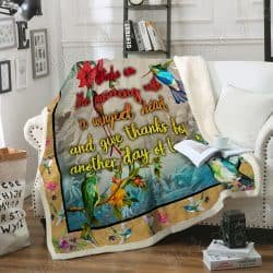 Hummingbird Spirit Animal Sofa Throw Blanket TT94 Geembi™