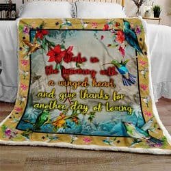 Hummingbird Spirit Animal Sofa Throw Blanket TT94 Geembi™