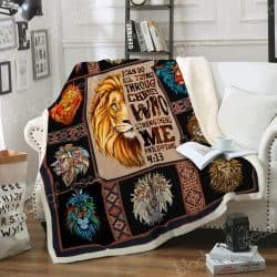 Christ As Lion Sofa Throw Blanket DH513 Geembi™