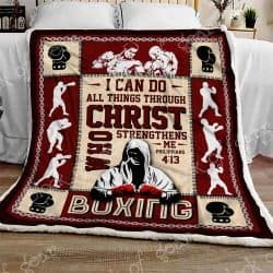 Boxing - My Love, My Passion Sofa Throw Blanket NP87 Geembi™
