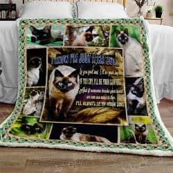 Siamese Cat Sofa Throw Blanket TTL104 Geembi™