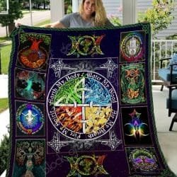 The Four Elements, Pagan Witch Quilt Geembi™