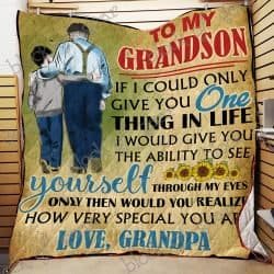 From Grandpa to Grandson Quilt NP128 Geembi™