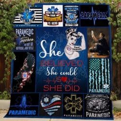She Believed She Could So She Did, Paramedic Quilt Geembi™