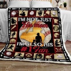 Baseball Mom Sofa Throw Blanket NP127 Geembi™