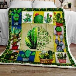 Be A Cactus Sofa Throw Blanket THL928 Geembi™