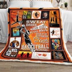 Real Girls Become Basketball Players Sofa Throw Blanket Geembi™