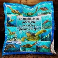 Sea Turtle Quilt TTL183 Geembi™