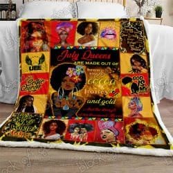 July Black Queens Sofa Throw Blanket TT140m7 Geembi™