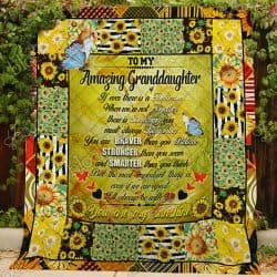 Granddaughter, I'll Always Be With You Quilt TTL188 Geembi™