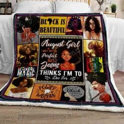 August Girl Sofa Throw Blanket NH40 Geembi™