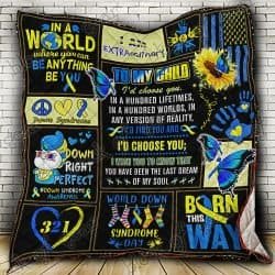 I'd Choose You Down Syndrome Quilt Geembi™