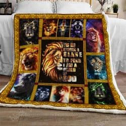 I Am A Child Of God - Lion Sofa Throw Blanket THL941 Geembi™