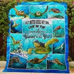 Sea Turtle Quilt TTL183 Geembi™