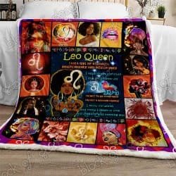 Leo Queen Sofa Throw Blanket TT147 Geembi™