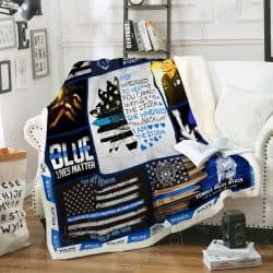 I Am The Storm - Female Police Officer Sofa Throw Blanket Geembi™
