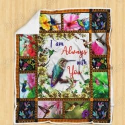 I Am Always With You, Hummingbird Sofa Throw Blanket THL973 Geembi™
