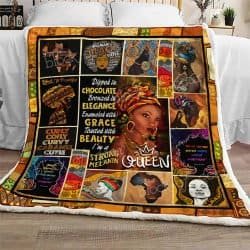 Strong Melanin Queen Sofa Throw Blanket Geembi™