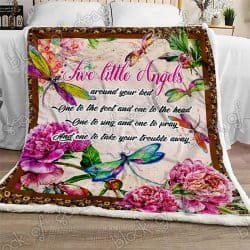 Five Little Angels Sofa Throw Blanket TTL213 Geembi™