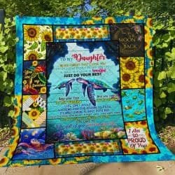 To My Daughter - Turtle Quilt Geembi™