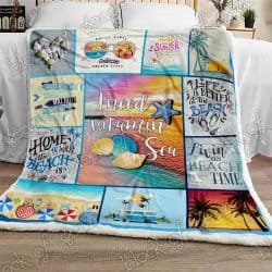 Enjoy The Beach Sofa Throw Blanket NP209 Geembi™