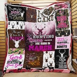March Girls Hunting Queens Quilt Geembi™