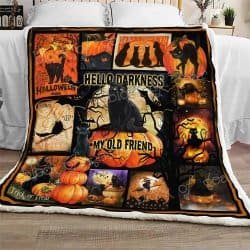Black Cat - Halloween Sofa Throw Blanket Geembi™