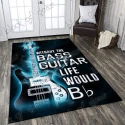 Geembi™ The Bass Guitar Living Room Rug