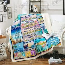 Summer Person Beach Sofa Throw Blanket Geembi™