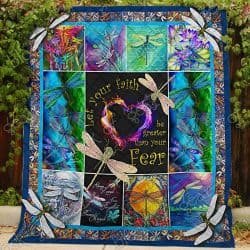 Let Your Faith Be Greater Than Your Fear Quilt NP232 Geembi™