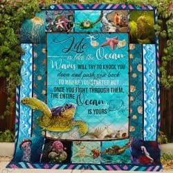 Life Is Like The Ocean Quilt TTL228 Geembi™