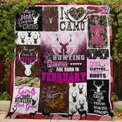 February Girls Hunting Queens Quilt Geembi™