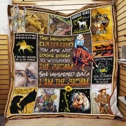 Cowgirl I Am The Storm Quilt Geembi™