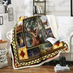 Deer Is My Spirit Animal Sofa Throw Blanket NP196 Geembi™