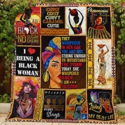 I Am The Storm Black Woman Quilt Geembi™